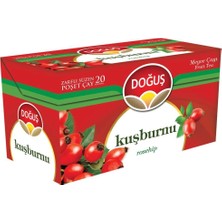 Doğuş Kuşburnu Meyve Çayı Süzen Poşet Çay 20X2.5 gr (Kdo)