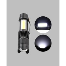 Maesko Alüminyum Gövdeli 2000 Lümen Güçlü LED El Feneri