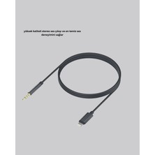Maesko iPhone Uyumlu Lightning – 3.5mm Aux Adaptör Kablo Stereo Ses Aktarım