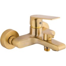 Cisa Storm Banyo Bataryası Mat Gold 48241