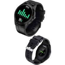 Maesko Akıllı Saat Amoled Ekran 3 Kordonlu Nfc ve Gps Uyumlu