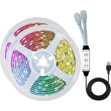 Maesko Rgb Neon Şerit LED Lamba 10 Metre Iç Mekan Tasarımına Uygun