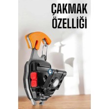 Maesko Yeni Nesil Kamp Feneri Çok Fonksiyonlu Fener Anahtarlık USB Çakmaklı Cam Kırıcı Kemer Kesici Açacak