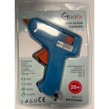 Ahis Bafix Mum Silikon Tabancası Mavi 20W (Kdo)