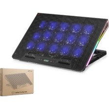 Nodar Hadron Dcxaa2 Notebook Soğutucu 15-Fan 13-17.3 Rgb Siyah (Kdo)