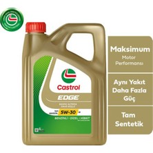 Castrol Edge 5W-30 C3 Tam Sentetik Motor Yağı 4 Litre