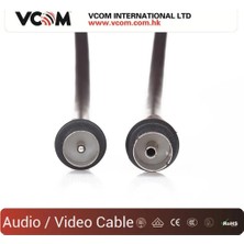 Vcom CV602-B 3mt Analog Siyah Tv Uzatma (Kdo)