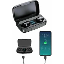 Mariposa Secret Kablosuz Dijital Göstergeli Çağrı Cevaplayabilen Tws 5.0 Bluetooth Kulaklık