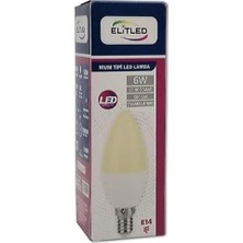 Elitled Mum Sarı Ampul 6W (Kdo)