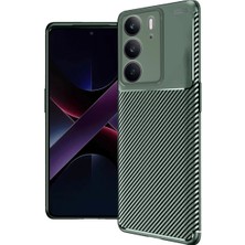 Drop Tedarik Realme C75 4g Auto Focus Karbon Kapak - Koyu Yeşil