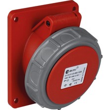 TPlast Tp Electric 3123-309-1600 Vidalı Bağlantı IP67 4X16A Cee Norm Eğik Makine Prizi