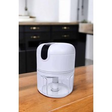 Maesko Şarjlı Mini El Rondosu Doğrayıcı Taşınabilir 250 ml Çelik Bıçaklı