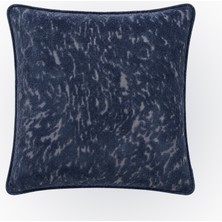 Lidoma Home "golden" Dokulu Kırlent Kılıfı - 45X45 - Lacivert