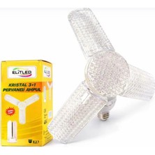 Elitled Kristal 3+1 Pervane LED Ampul (Kdo)