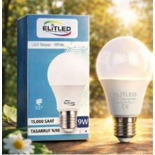 Elitled 9W Beyaz LED Ampul (Kdo)
