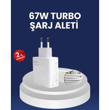 Maesko 67 Watt Hızlı Şarj Adaptörü Samsung S20 S21 S22 S23 Uyumlu