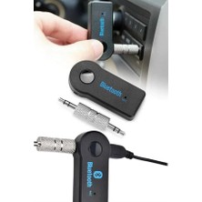 Maesko Tüm Cihazlara Uyumlu Bluetooth Aux Araç Kiti Siyah