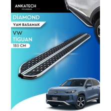 Ankatech Vw Tiguan 3 Diamond Krom Yan Basamak 185 cm 2024 Üzeri