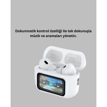 Maesko Yüksek Bass ve Güçlü Ses Özellikli Akıllı Bluetooth Kulaklık Dokunmatik Kontrol