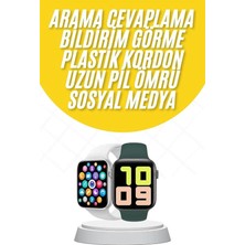 Maesko Akıllı Saat Uyku ve Sağlık Takibi Arama Cevaplama 44 mm Amoled Ekran