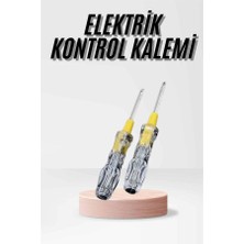 Maesko Kontrol Kalemi Çift Başlıklı Şeffaf Elektrik Testi Değişken Uçlu