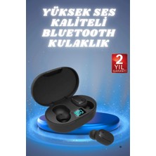 Maesko Kulaklık Dijital Göstergeli Bluetooth Bağlantılı Kablosuz Kulak Içi Mikrofonlu Dokunmatik Kontrol