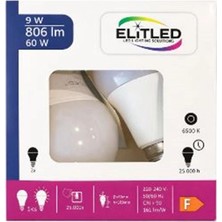 Elitled 9W 2li LED Ampul Avantaj Paket (Kdo)