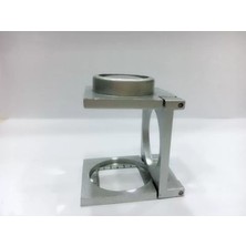 Uravas Store 20 mm Büyüteç Lup Dokumacı Büyüteci Full Çelik Katlanabilir TH9007A