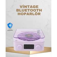 Uravas Store Retro Pikap Tasarımlı Bluetooth Hoparlör – Projektörlü Şarjlı Lamba