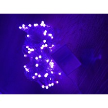 Uravas Store 10 M 100 LED Damla Uçlu Pembe Işık Şeffaf Kablo Mz-17-9