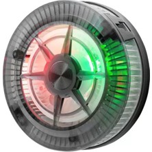 Uravas Store Telefon Buz Soğutucu Fan Mıknatıslı LED Siyah HDX4379