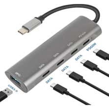 Uravas Store ZR268 Type-C 5 In 1 Pd Hub