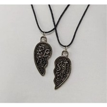 Kumsal Concept Best Friend 2li 2 En Iyi Arkadaş Deri Ipli Kolye Arkadaşlık Kolyesi Arkadaşa Hediye