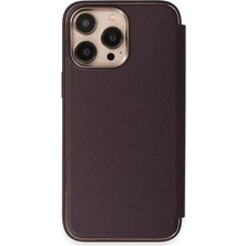 Uravas Store Newface Iphone 13 Pro Kılıf Dolpin Kapaklı - Derin Mor