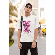 Velmora Fashion Erkek Özel Baskılı Modern Fit %100 Pamuk Bisiklet Yaka T-Shirt
