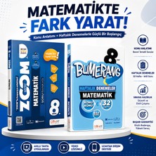 8. Sınıf Matematik Başarı Seti | Zoom Soru Bankası + Bumerang Haftalık Denemeler | Günay Yayınları