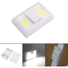 Uravas Store Cob LED Duvar Dolap Lambası Güçlü Aydınlatma Kablosuz Pratik Kullanım WT-382