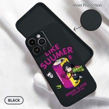HONTINGA iPhone 14 Pro Max ile Uyumlu Kılıfı Içi Kadifeli Düşüme Önleyici Basitlik Anti Düşme Kamera Korumali Karikatür Desen Telefon Kılıfı Kadın ve Erkek Için Uygundur K6-0047