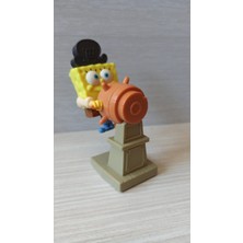 Hureggo Vintage Burger King 2025/2026 Sünger Bob Korsan Macerası Dümen Figürü - 10.5 cm