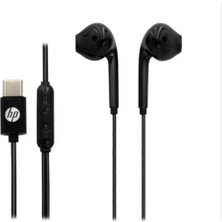 Hp DHH-3113C-BK Kablolu Kulakiçi Type-C Ses Kontrol Butonlu Mikrofonlu Kulaklık (Kdo)