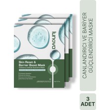 Lunova Kağıt Maske | Canlandırıcı, Bariyer Güçlendirici ve Yoğun Nemlendirici Milk Therapy Serisi Maske 20 ml (3 Adet)