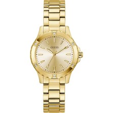 Guess GUGW0948L2 Kadın Kol Saati Altın Renkli Pilli Quartz 5 ATM Suya Dayanıklı Paslanmaz Çelik