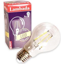 Bezos 8W Beyaz Flament LED Ampul