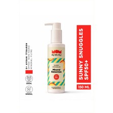 My Oh My Naturals Sunny Snuggles - For Baby & Kids Kolay Uygulanabilir Çok Yüksek Korumalı Non-Nano Mineral Filtreli Uva/uvb SPF50+ Bitkisel Doğal Vegan Güneş Losyonu