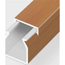 Mutlusan Kablo Kanalı 16 X16 (Armut) Sidem Yapışkanlı 2mt (001 155 0101 20 01 ) (Kdo)