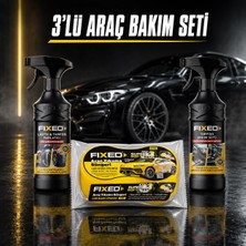 Sgs Fıxed Araç Bakım Seti 3'lü Araç Temizleme ve Parlatma Seti