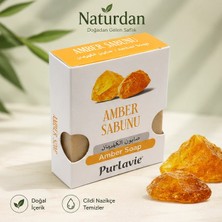 Purlavie Amber SABUNU-100G Doğal El Yapımı-6 Adet