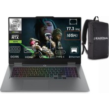 Lenovo Loq 17IRX10 I7-14700HX 83JH006HTR-06 48GB 2tb RTX5070 8gb Freedos 17.3" 165Hz Full Hd Gaming Laptop