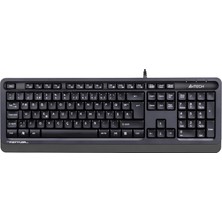 A4Tech A4 Tech FK10 F USB Fsytyler Gri Tr Fn-Multimedya Klavye (Kdo)