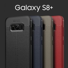 Uravas Store Ally Galaxy S8 Plus Litchi Tam Koruma Soft Silikon KILIF-(5775)